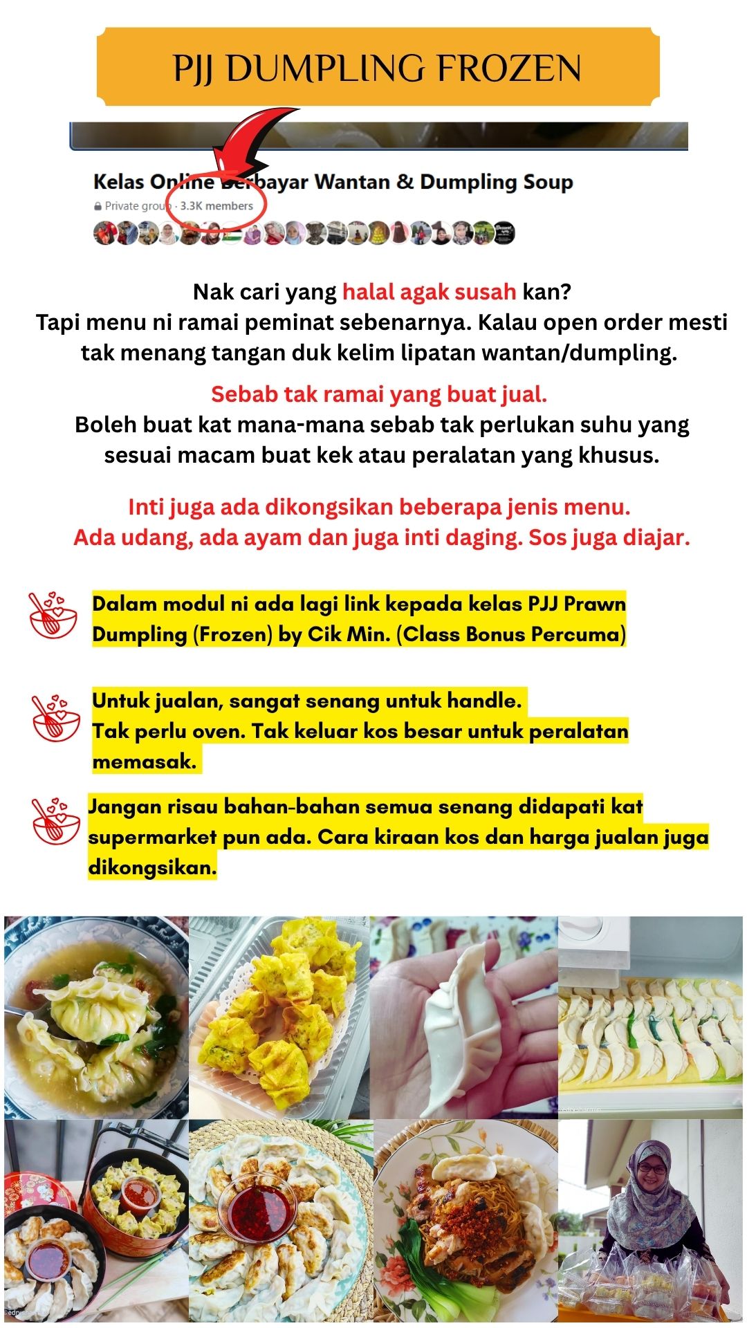 PJJ Dumpling dan Wantan Frozen