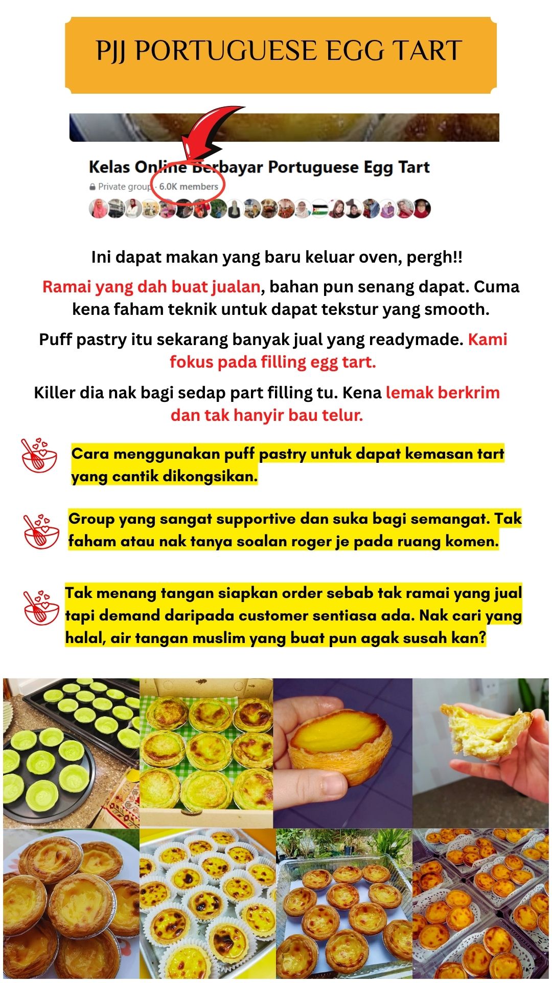 PJJ Portuguese Egg Tart