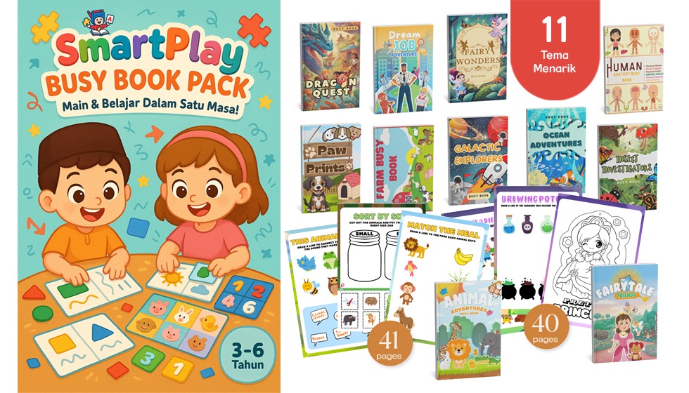 SmartPlay Busy Book Pack